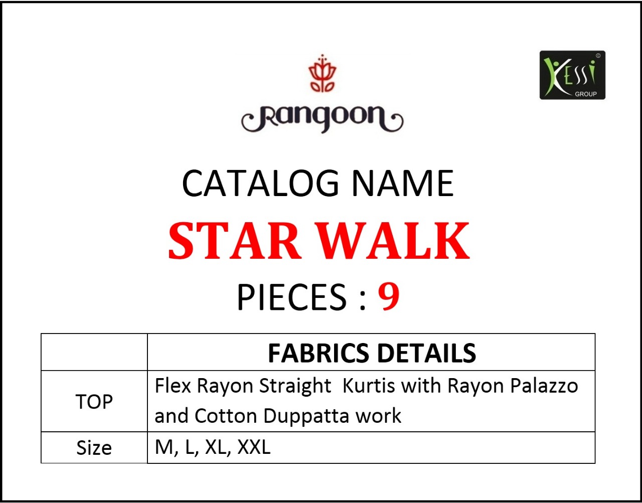 RANGOON - STAR WALK : 9 pcs - Image 13