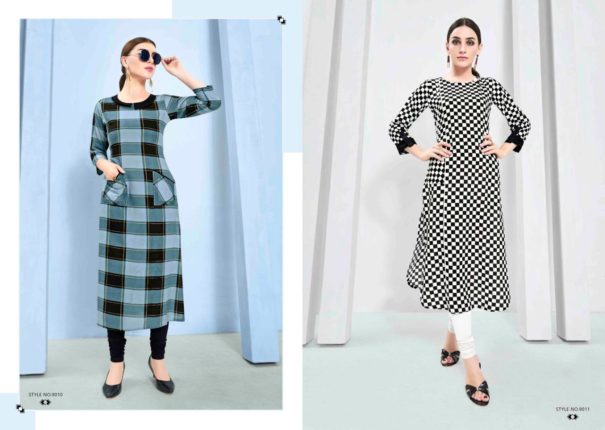 SWEETY FASHION - CHECKS - 9 : 12 pcs - Image 5