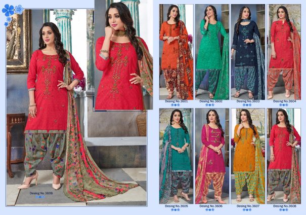 LAVLI FASHION - PUNJAB QUEEN 36 : 8 pcs - Image 10