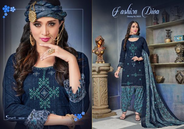 LAVLI FASHION - PUNJAB QUEEN 36 : 8 pcs - Image 4