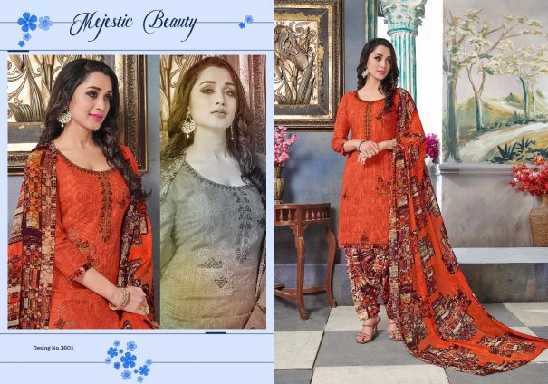 LAVLI FASHION - PUNJAB QUEEN 36 : 8 pcs - Image 5
