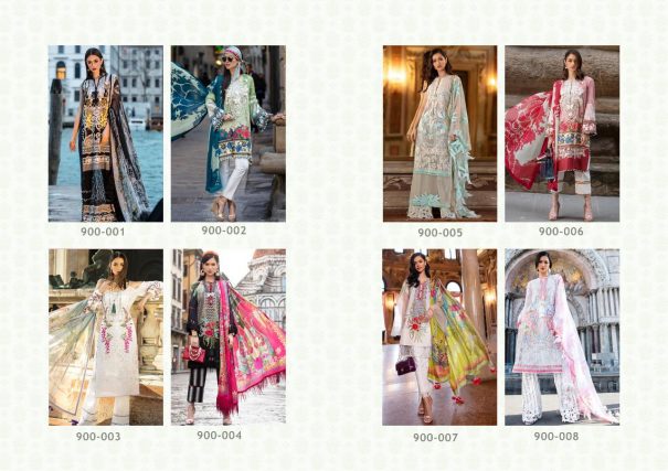 SANA SAFINAZ LAWN 19 - DEEPSY SUIT : 8 pcs - Image 10