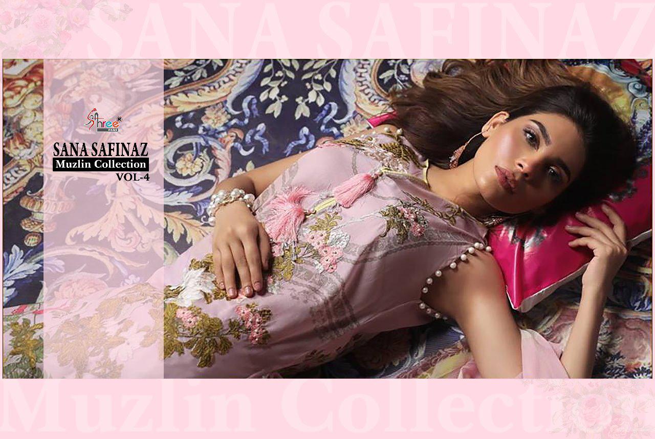 SANA SAFINAZ MUSLIN 4 - SHREE FABS : 8 pcs - Image 10