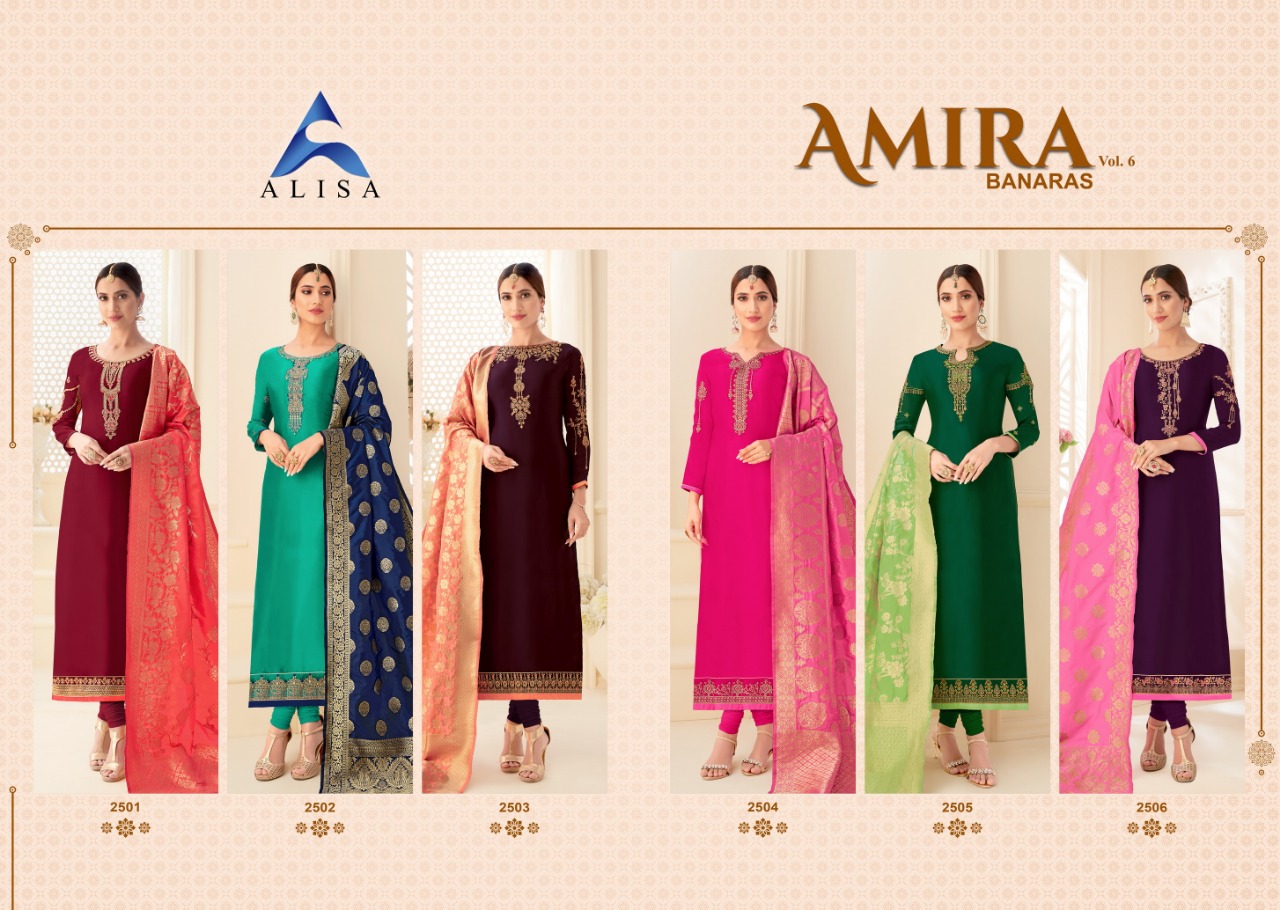 ALISA - AMIRA BANARAS 6 : 6 pcs - Image 12