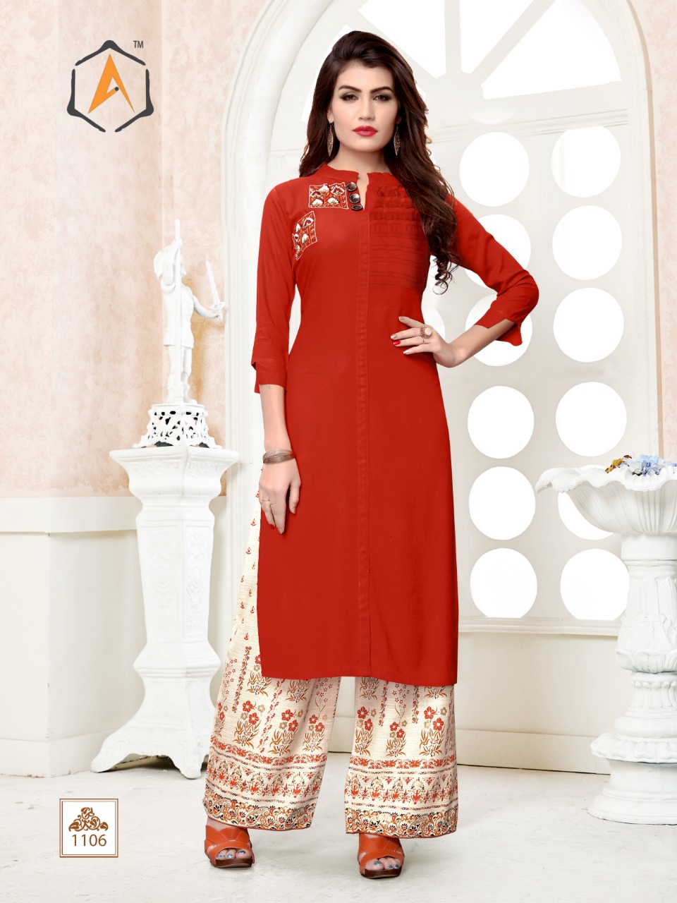 APPLE KURTI - PARIDHAN : 3 pcs BEST DISCOUNT LOWEST PRICE ONLINE