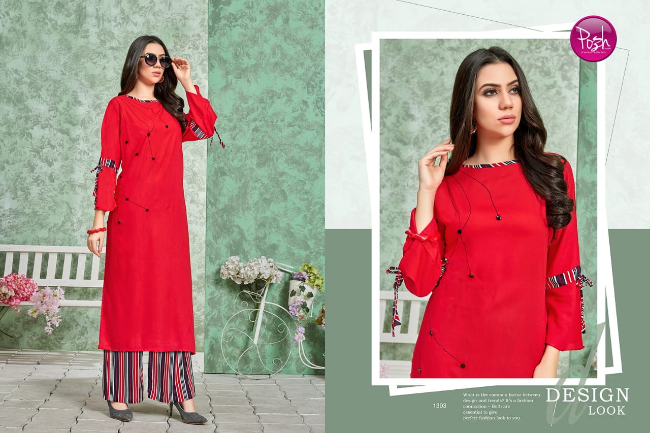 POSH KURTI - SOFIYA : 6 pcs - Image 4