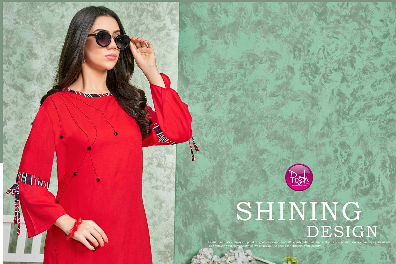 POSH KURTI - SOFIYA : 6 pcs - Image 7