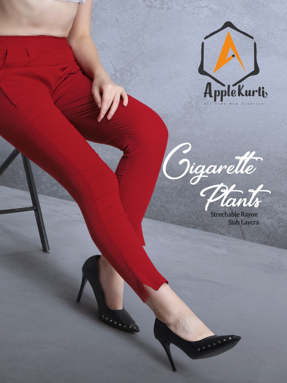pink kurti cigarette pants 2018 – South India Fashion