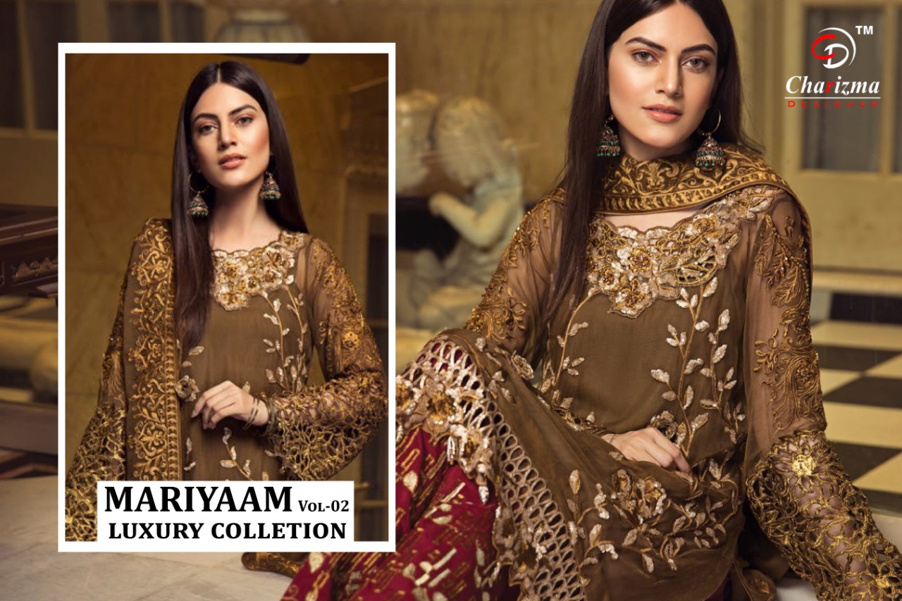CHARIZMA DESIGNER - MARIYAAM 2 LUXURY COLLECTION : 5 pcs - Image 2