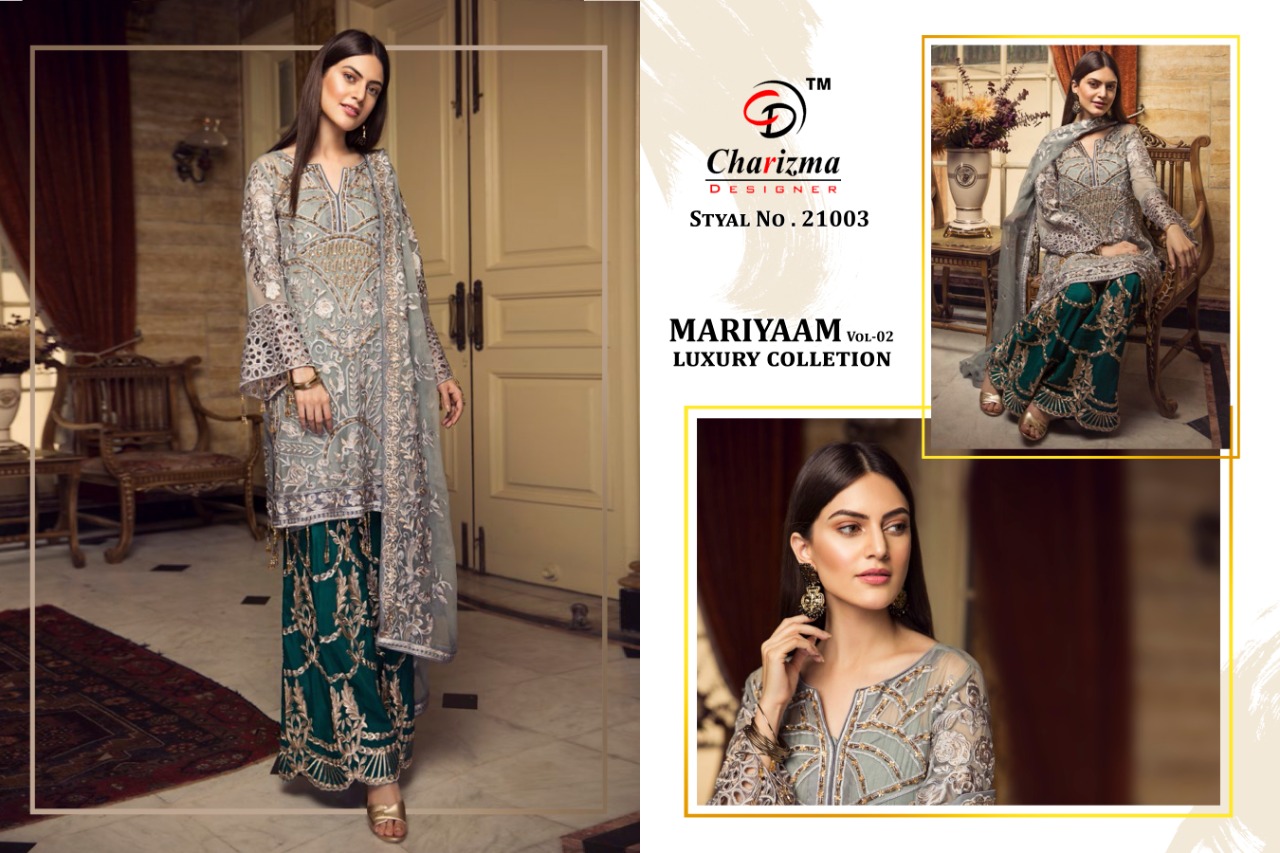 CHARIZMA DESIGNER - MARIYAAM 2 LUXURY COLLECTION : 5 pcs - Image 6