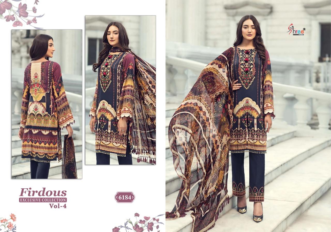 SHREE FABS - FIRDOUS EXCLUSIVE COLLECTION 4 : 7 pcs - Image 16