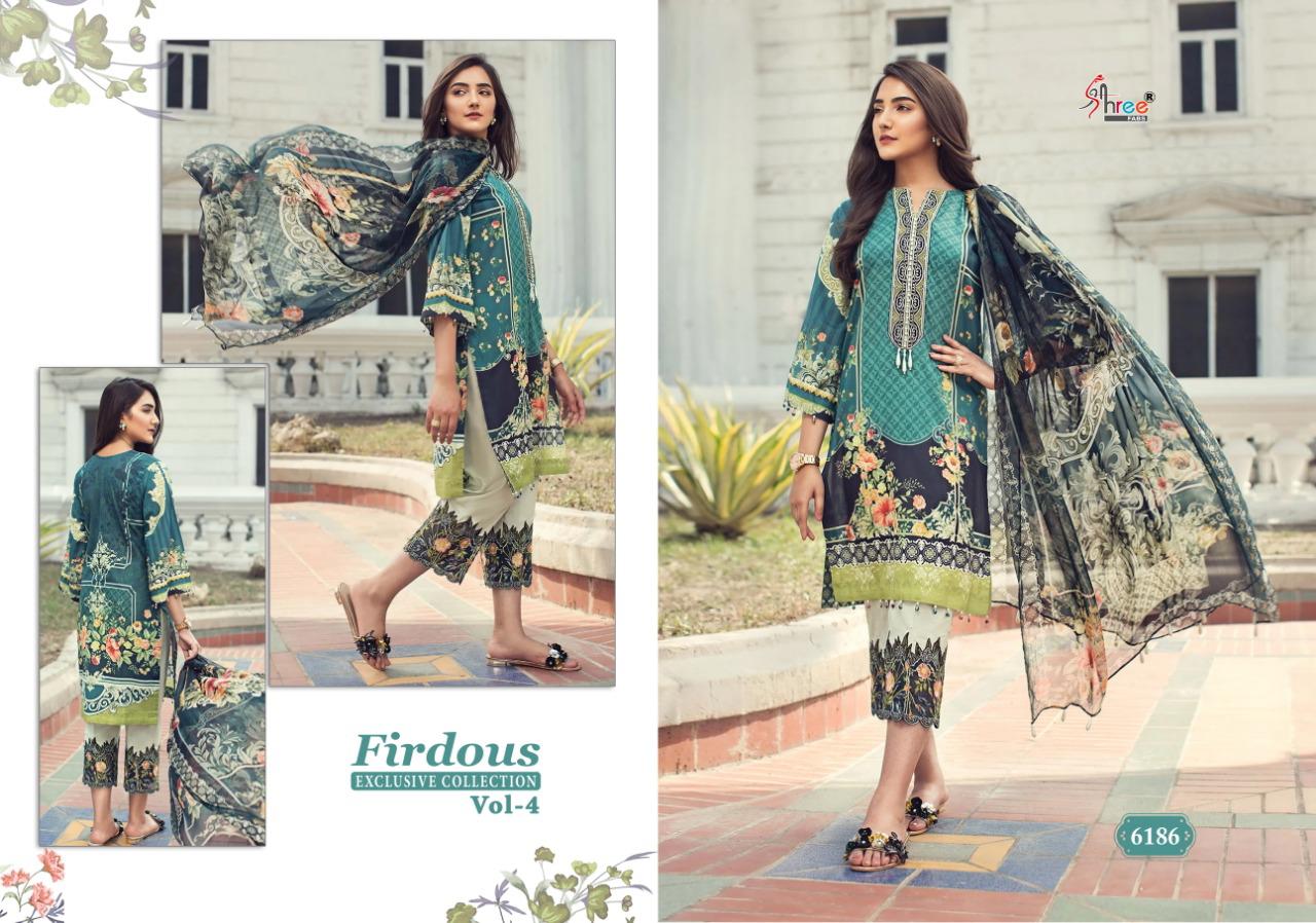 SHREE FABS - FIRDOUS EXCLUSIVE COLLECTION 4 : 7 pcs - Image 3