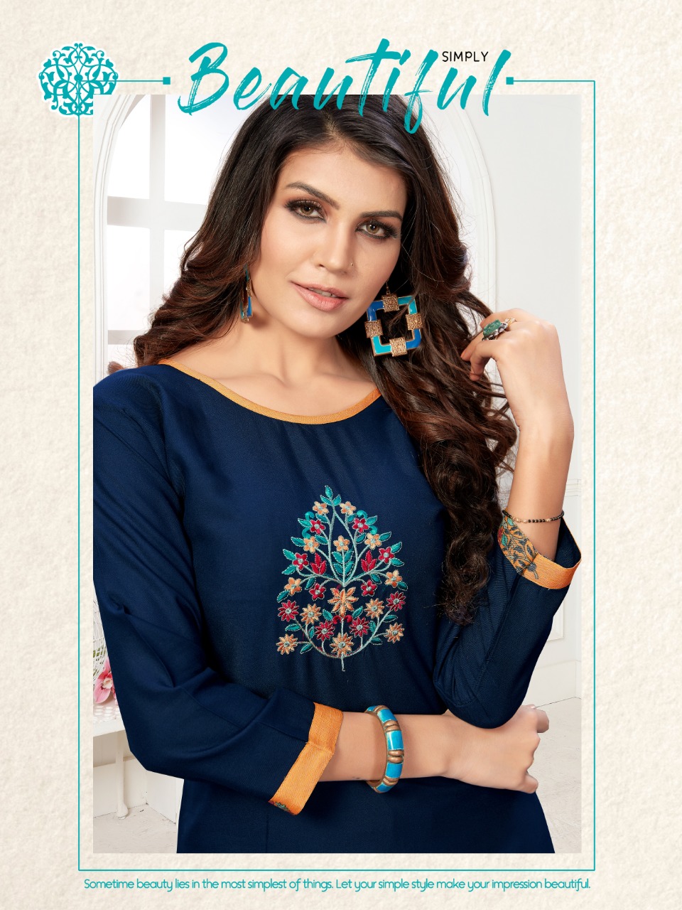 APPLE KURTI - CITY GIRL 1 : 6 pcs