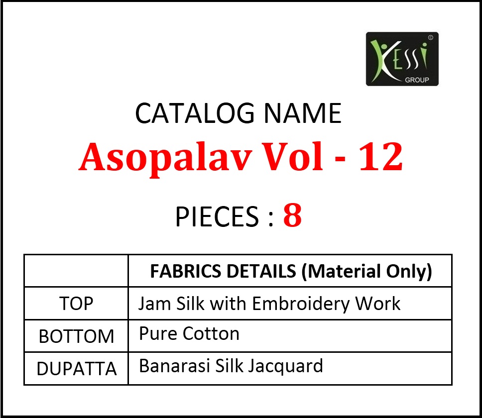 KESSI - ASOPALAV 12 : 8 pcs - Image 11