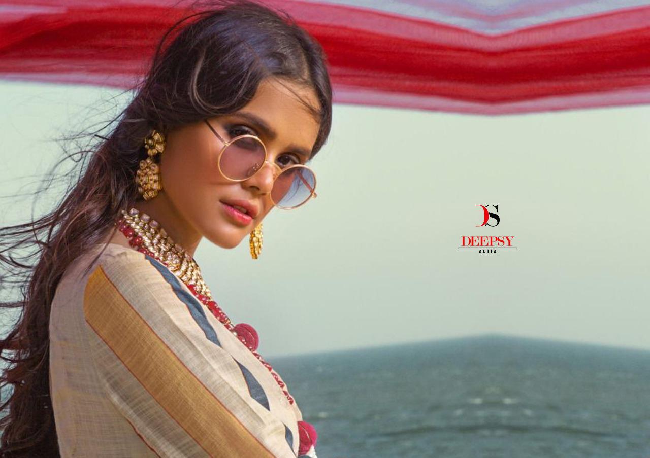 DEEPSY SUITS - SANA SAFINAZ LINEN 19 : 6 pcs - Image 9