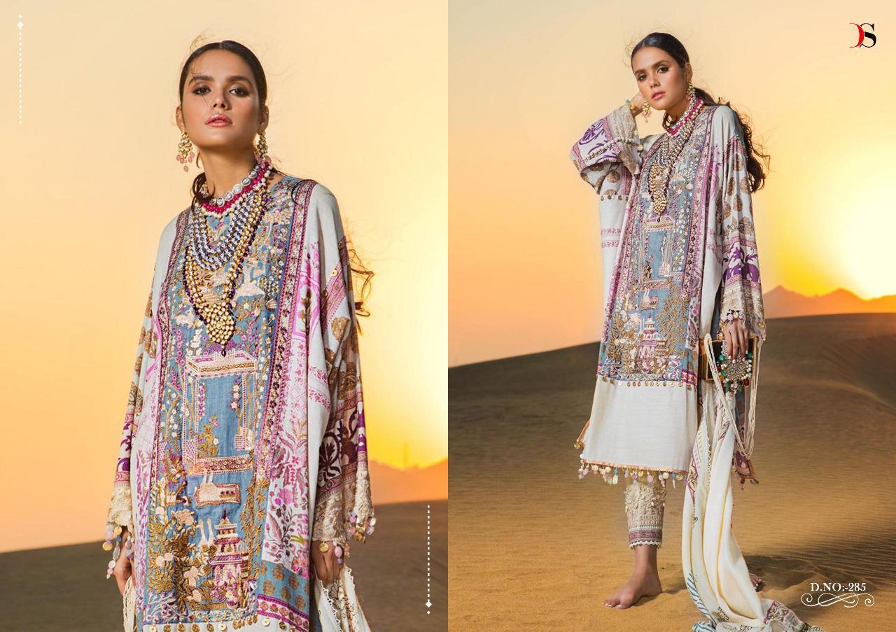 DEEPSY SUITS - SANA SAFINAZ LINEN 19 : 6 pcs - Image 7