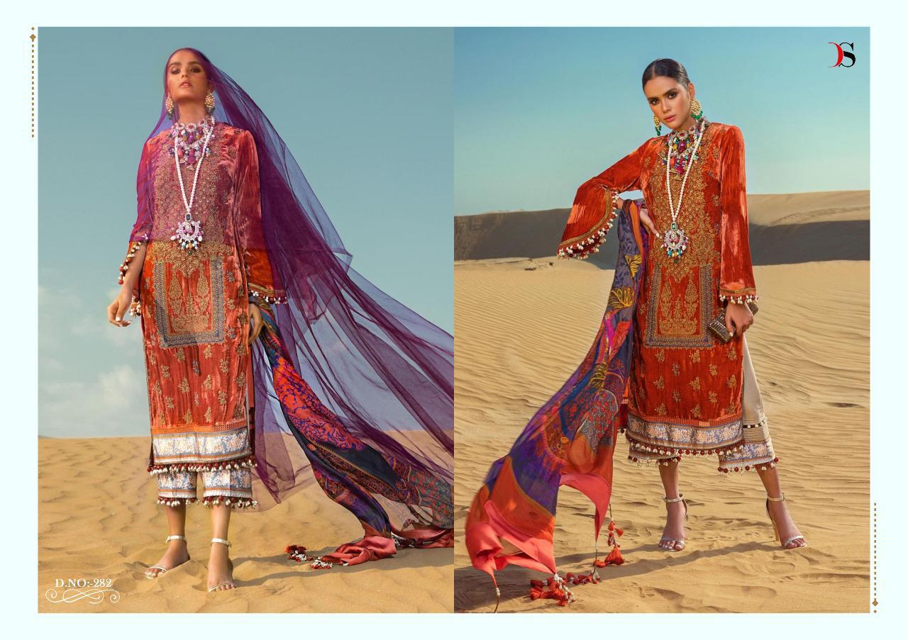 DEEPSY SUITS - SANA SAFINAZ LINEN 19 : 6 pcs - Image 3