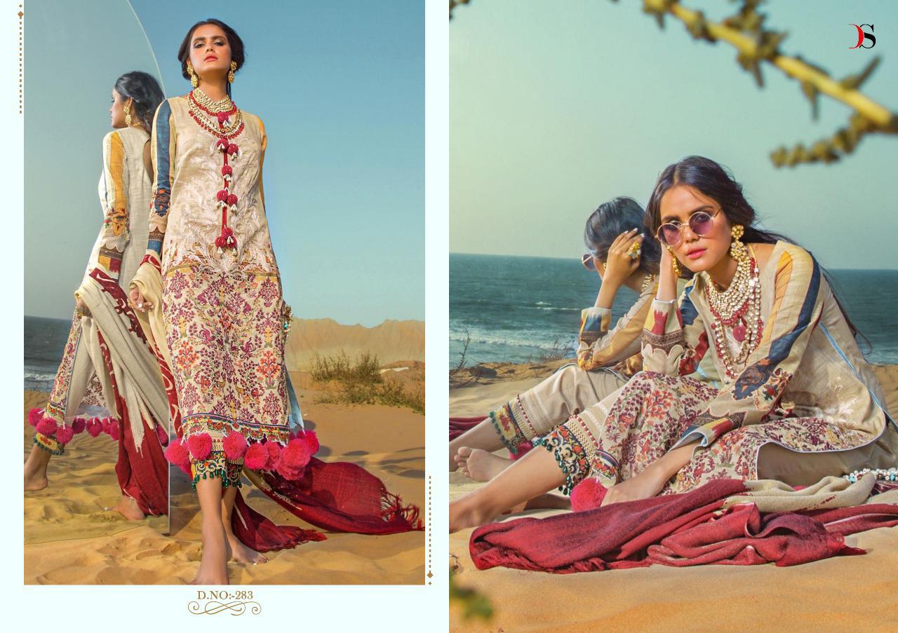 DEEPSY SUITS - SANA SAFINAZ LINEN 19 : 6 pcs - Image 5
