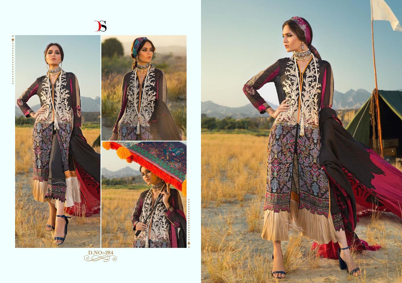 DEEPSY SUITS - SANA SAFINAZ LINEN 19 : 6 pcs - Image 6