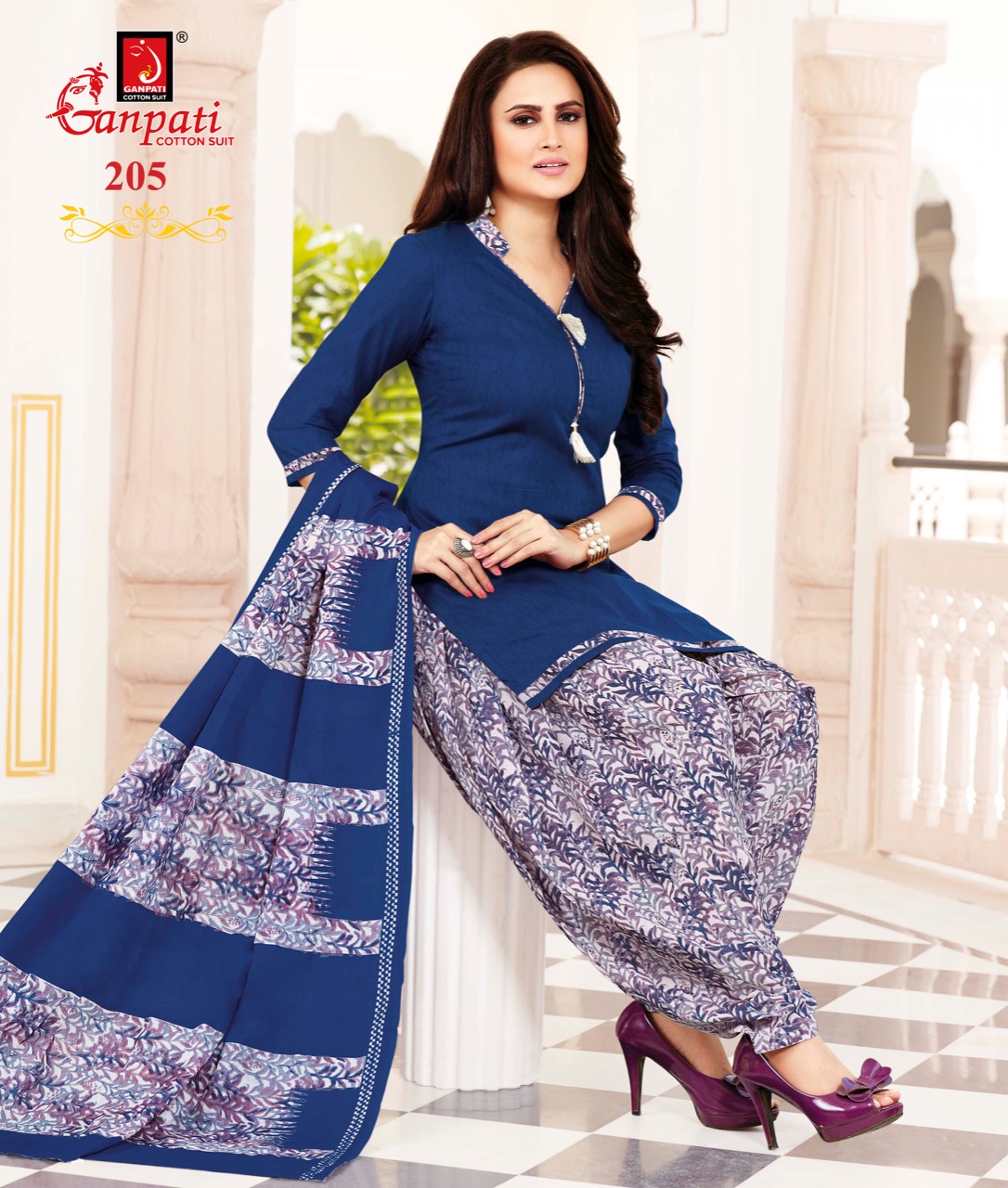 ganpati cotton suit contact number