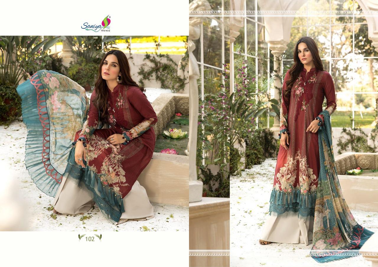 SANIYA TRENDZ MARIA B LAWN MPRINT - Image 2