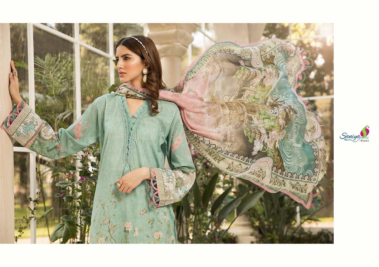 SANIYA TRENDZ MARIA B LAWN MPRINT - Image 9