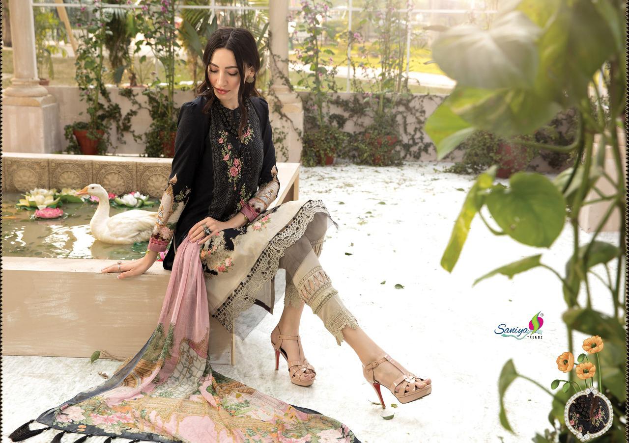 SANIYA TRENDZ MARIA B LAWN MPRINT - Image 3