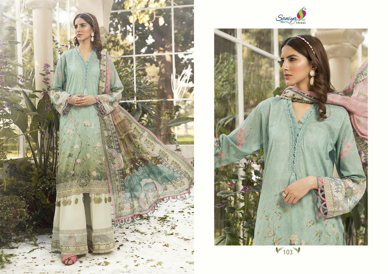 SANIYA TRENDZ MARIA B LAWN MPRINT - Image 4