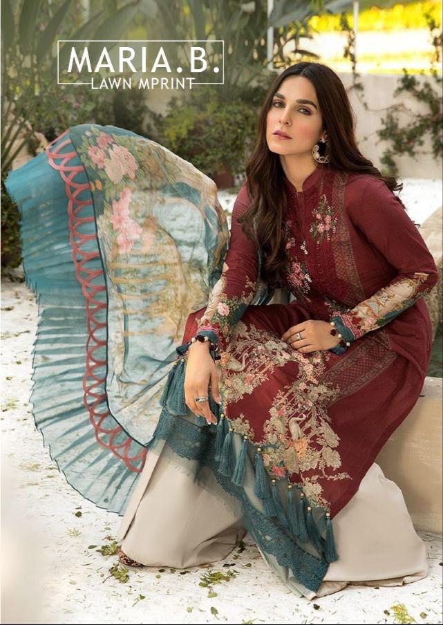 SANIYA TRENDZ MARIA B LAWN MPRINT