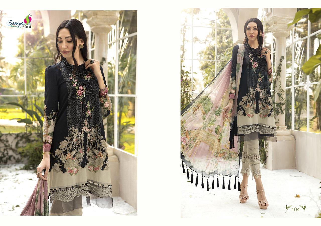 SANIYA TRENDZ MARIA B LAWN MPRINT - Image 8