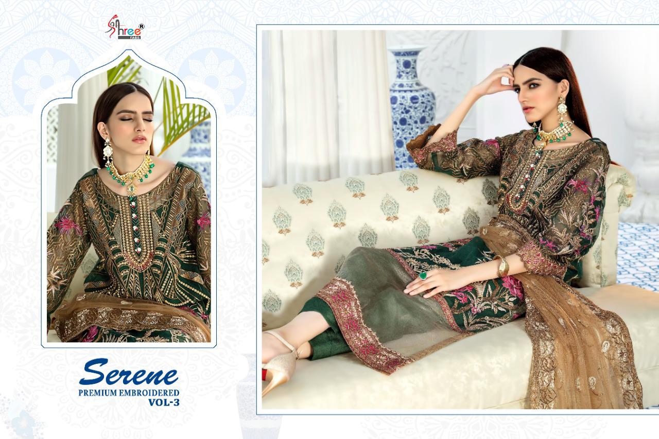 SHREE FABS SERENE PREMIUM EMBROIDED 3 - Image 2