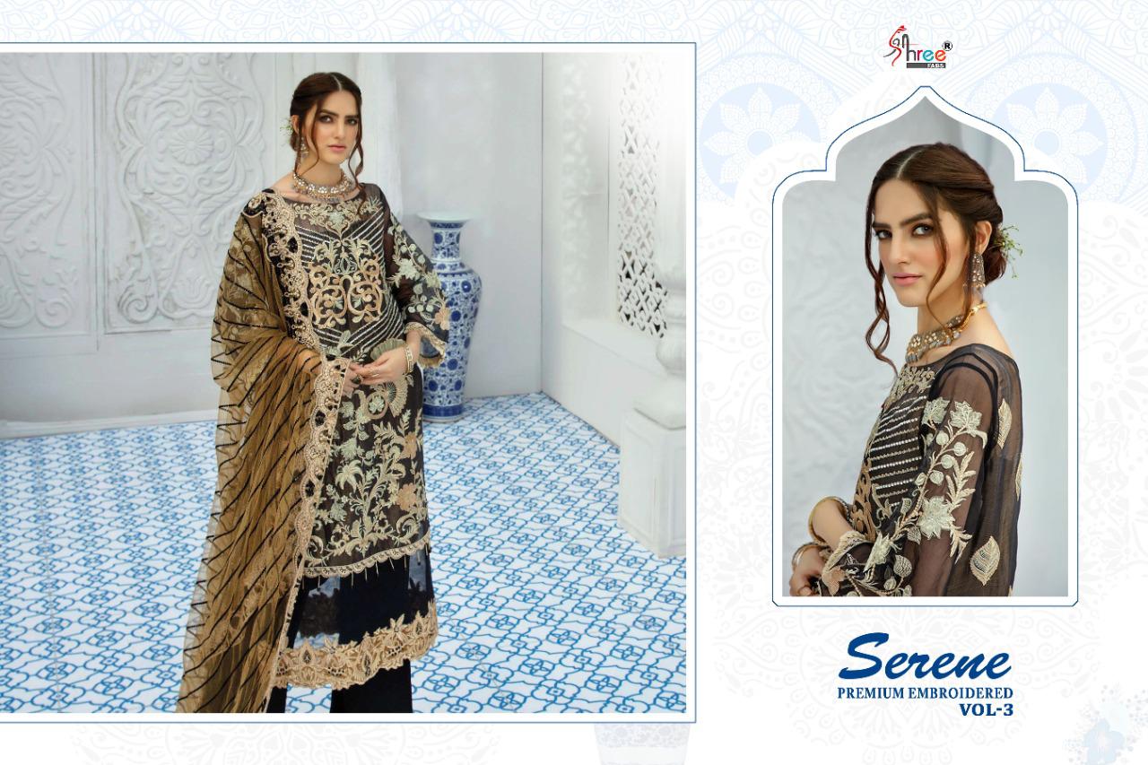 SHREE FABS SERENE PREMIUM EMBROIDED 3 - Image 10