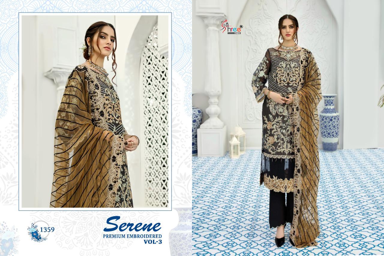 SHREE FABS SERENE PREMIUM EMBROIDED 3 - Image 14