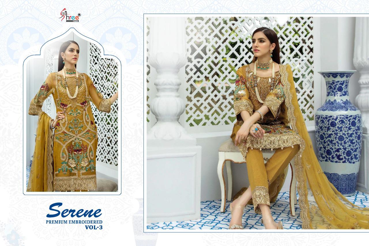 SHREE FABS SERENE PREMIUM EMBROIDED 3 - Image 15