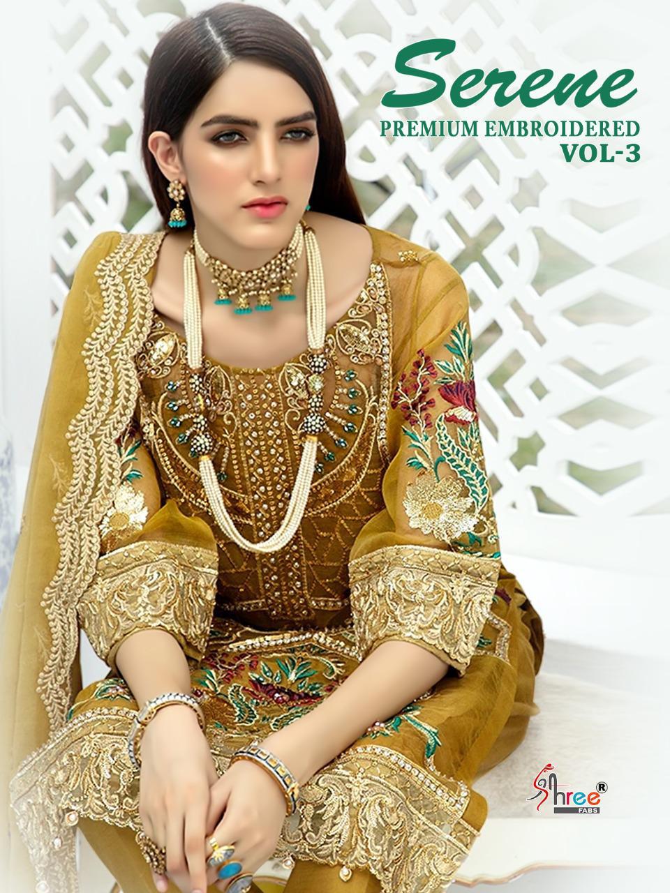 SHREE FABS SERENE PREMIUM EMBROIDED 3