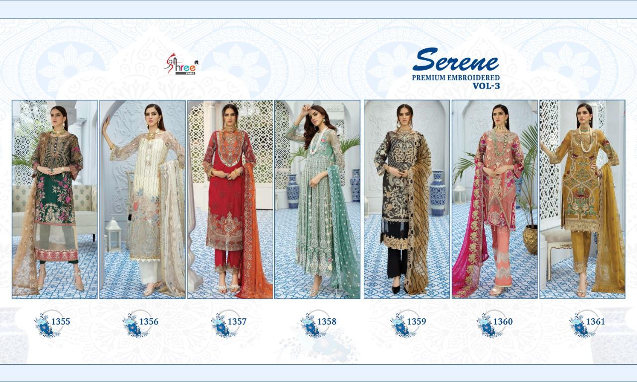 SHREE FABS SERENE PREMIUM EMBROIDED 3 - Image 16