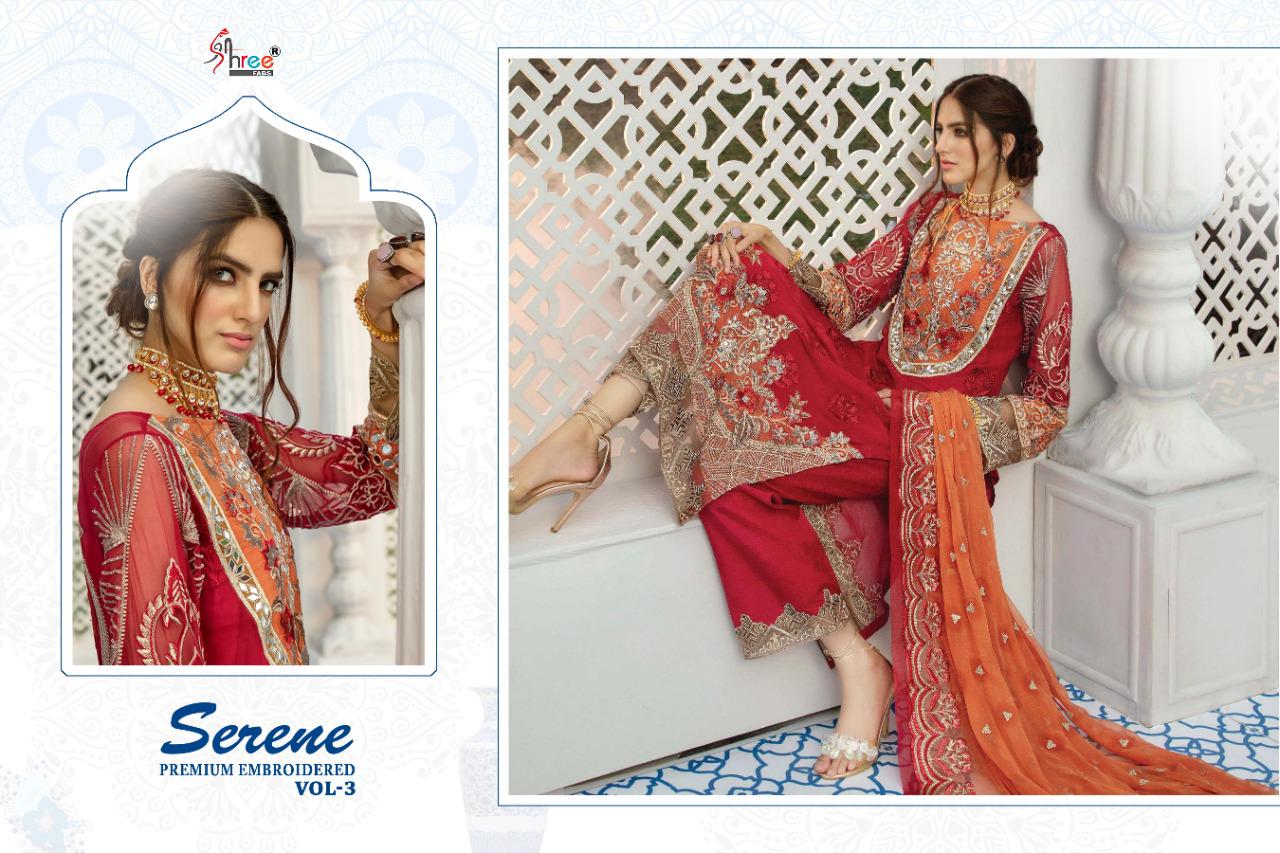 SHREE FABS SERENE PREMIUM EMBROIDED 3 - Image 3
