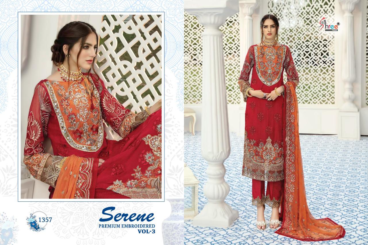 SHREE FABS SERENE PREMIUM EMBROIDED 3 - Image 8