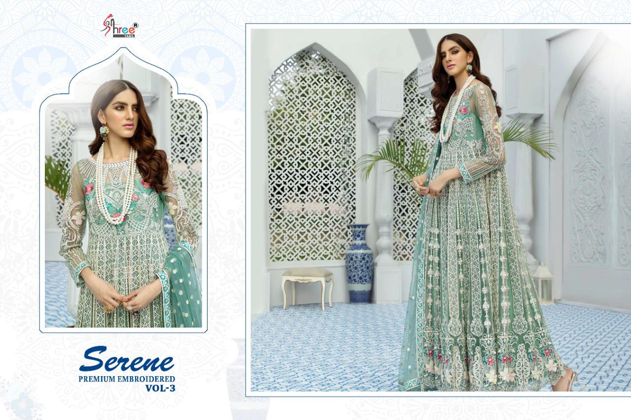SHREE FABS SERENE PREMIUM EMBROIDED 3 - Image 9