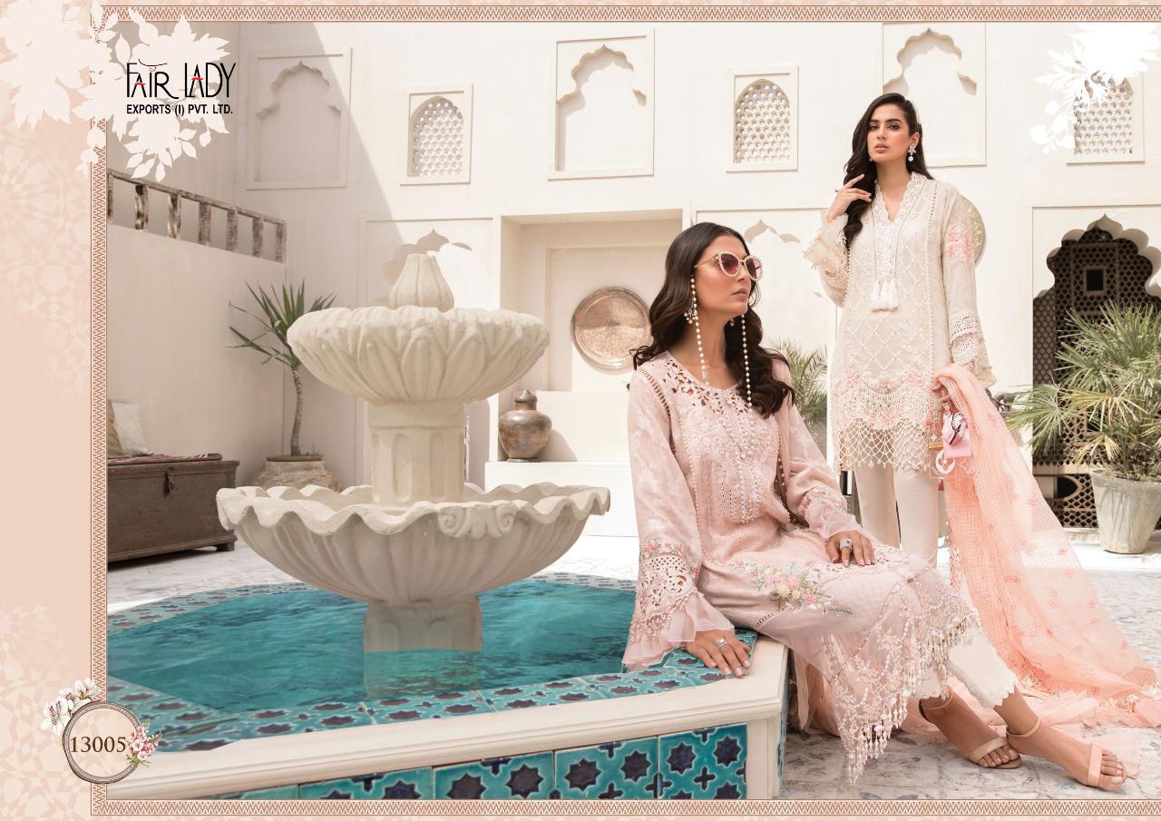 FAIR LADY MARIA B LAWN (SIFFON DUPATTA) - Image 11
