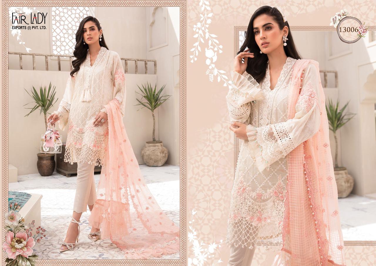 FAIR LADY MARIA B LAWN (SIFFON DUPATTA) - Image 5