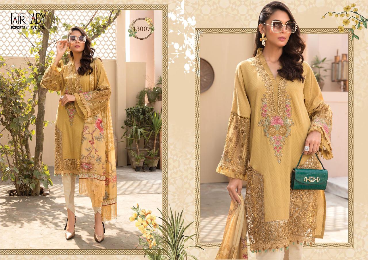 FAIR LADY MARIA B LAWN (COTTON DUPATTA 