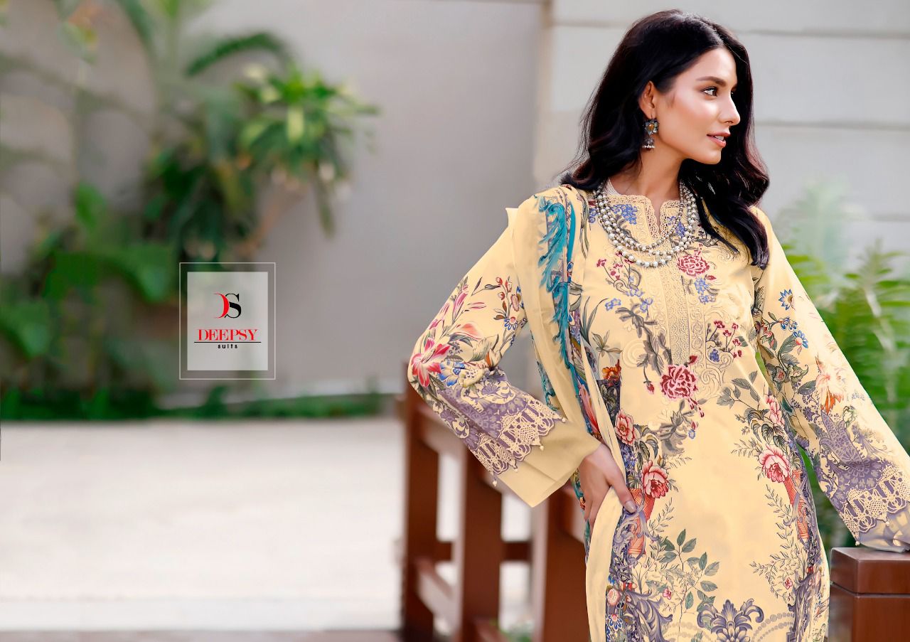 DEEPSY SUITS FIRDOUS URBANE 5 (COTTON DUPATTA) - Image 2
