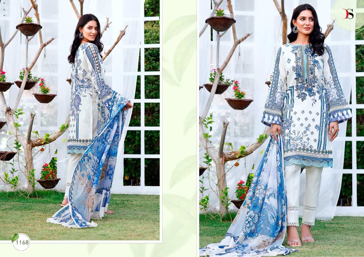 DEEPSY SUITS FIRDOUS URBANE 5 (COTTON DUPATTA) - Image 3