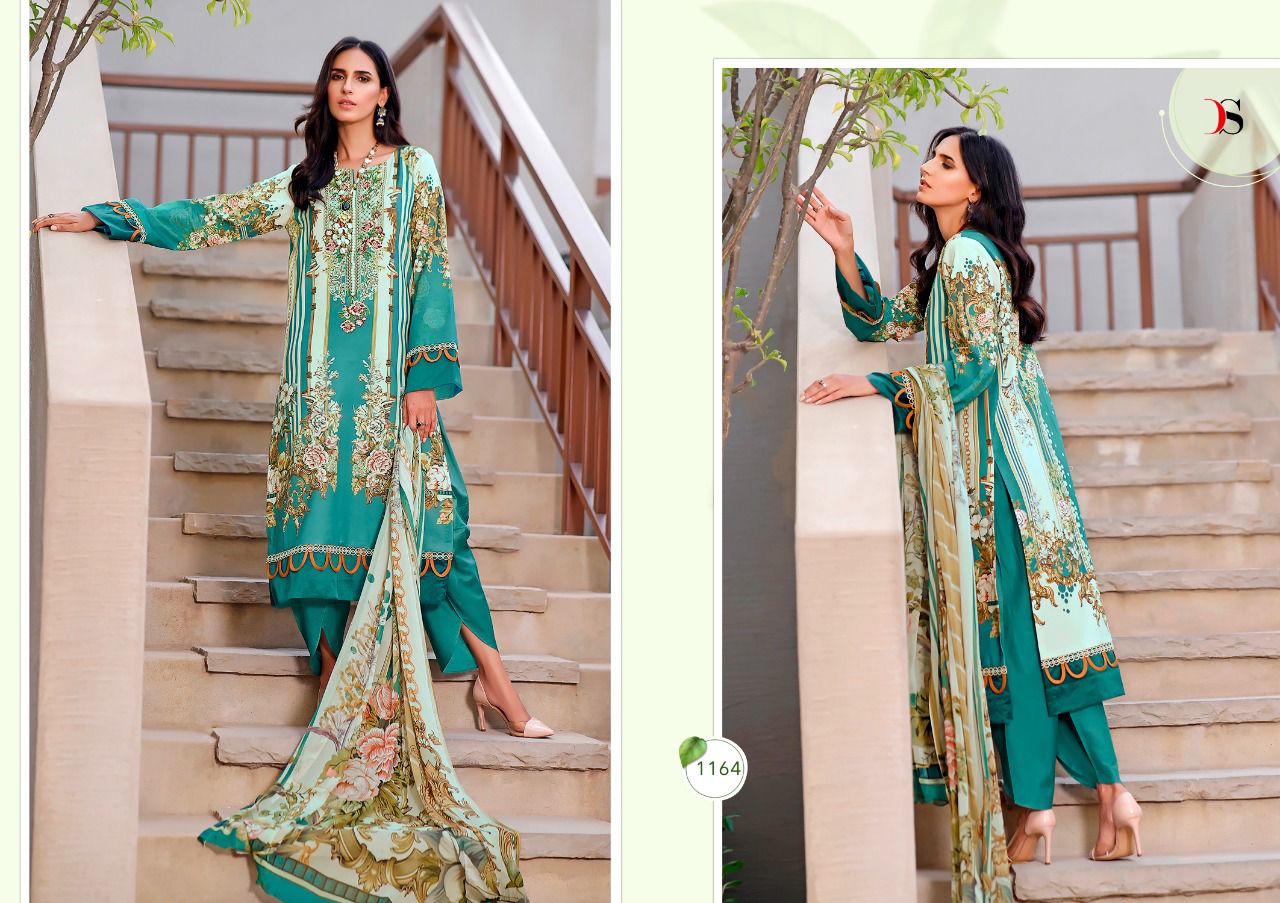 DEEPSY SUITS FIRDOUS URBANE 5 (COTTON DUPATTA) - Image 10