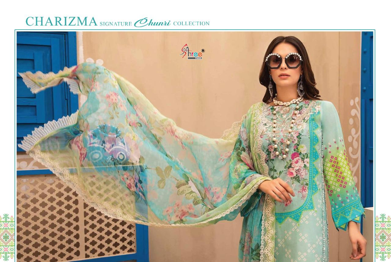 SHREE FABS CHARIZMA SIGNATURE CHUNRI COLLECTION (COTTON DUPATTA) - Image 2