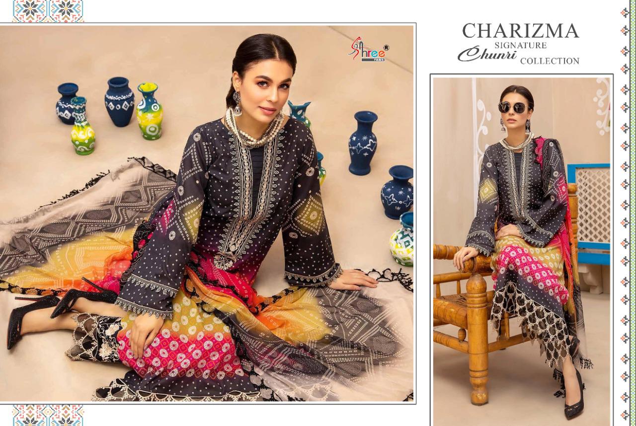 SHREE FABS CHARIZMA SIGNATURE CHUNRI COLLECTION (COTTON DUPATTA) - Image 16
