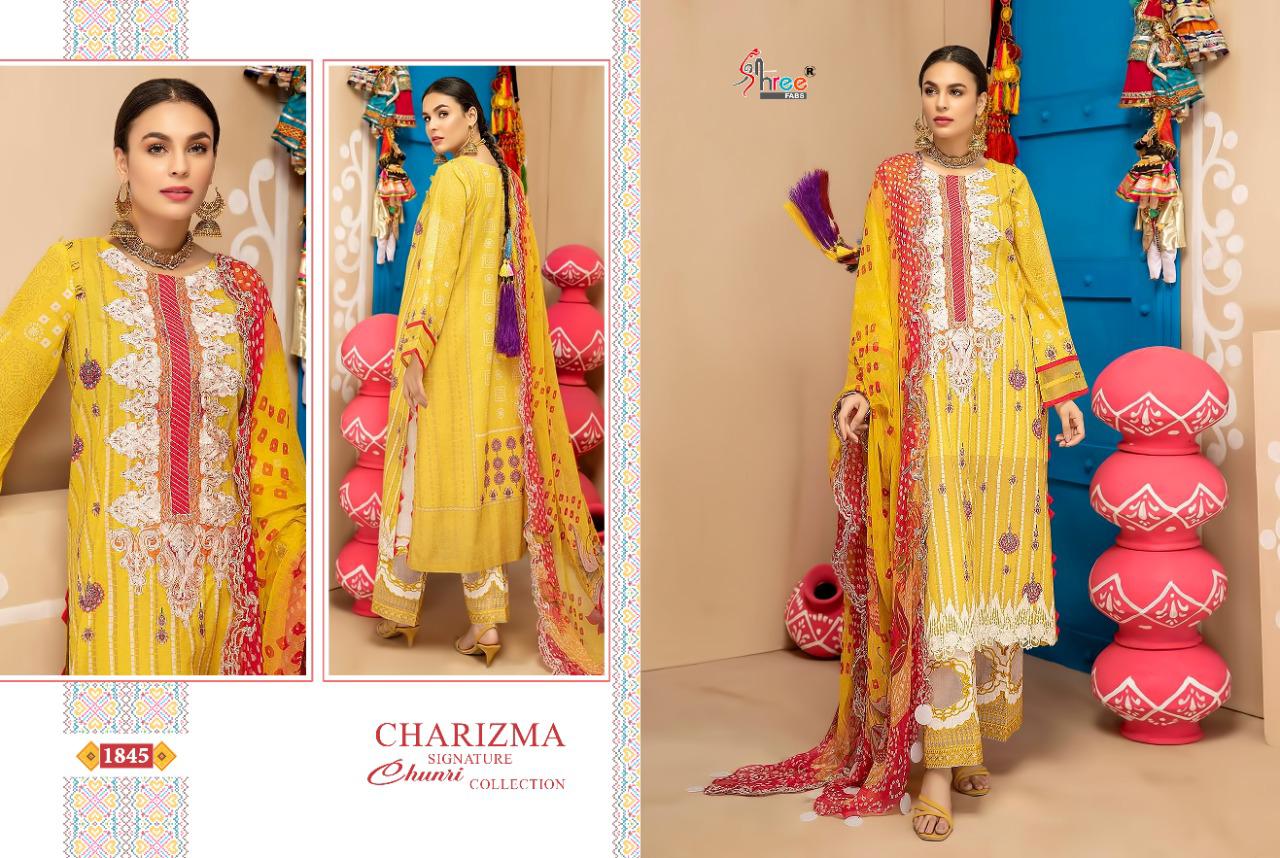 SHREE FABS CHARIZMA SIGNATURE CHUNRI COLLECTION (COTTON DUPATTA) - Image 11