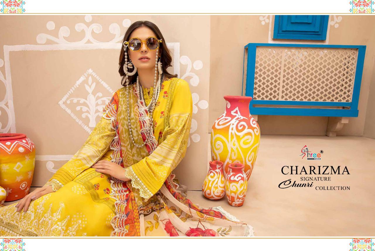 SHREE FABS CHARIZMA SIGNATURE CHUNRI COLLECTION (COTTON DUPATTA) - Image 7