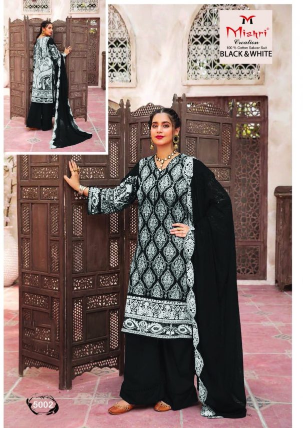 MISHRI CREATION BLACK & WHITE-5 - Image 3